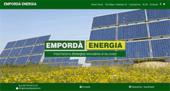 Desktop Screenshot of empordasolar.com
